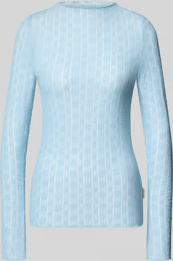 OH APRIL Shirt met lange mouwen met ronde hals model 'Zahara'