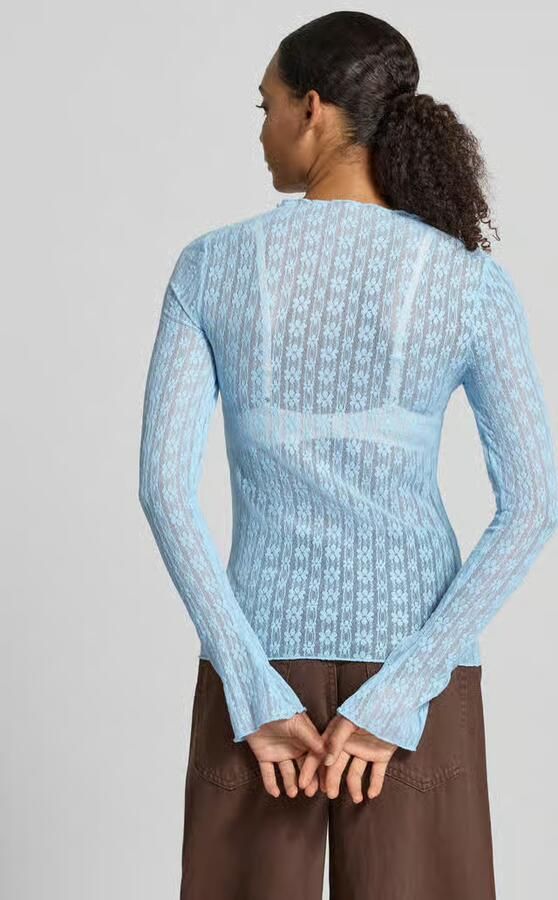 OH APRIL Shirt met lange mouwen met ronde hals model 'Zahara' - Foto 2