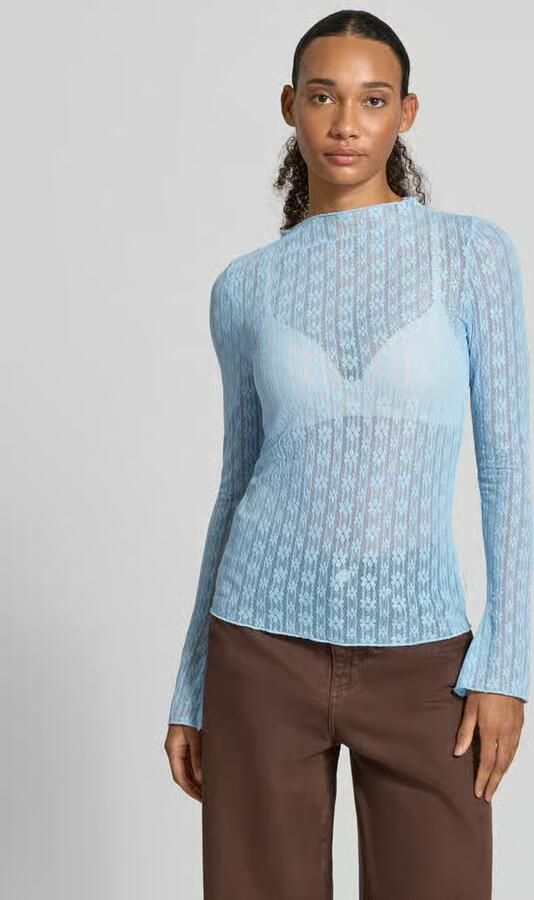 OH APRIL Shirt met lange mouwen met ronde hals model 'Zahara' - Foto 3