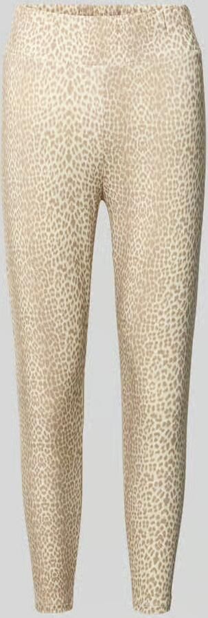 OH APRIL slim fit leggings met all-over dierenprint model 'Rita'