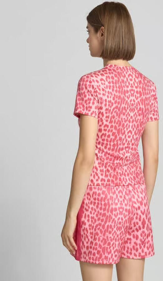 OH APRIL Slim fit T-shirt in all-over look model 'Joy'