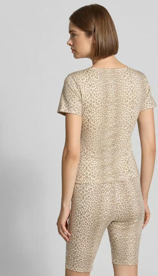 OH APRIL Slim Fit t-shirt in all-over look model 'Kalina' - Foto 3
