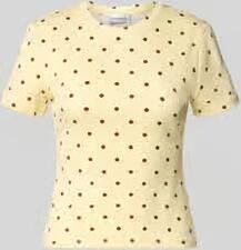 OH APRIL slim fit T-shirt met ronde hals model 'Joy'
