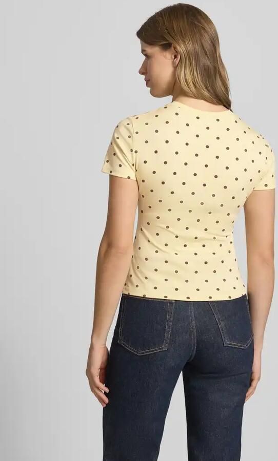 OH APRIL slim fit T-shirt met ronde hals model 'Joy' - Foto 2