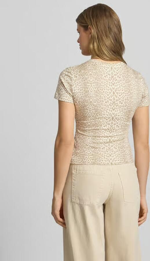 OH APRIL slim fit T-shirt met ronde hals model 'Joy' - Foto 3