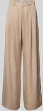 OH APRIL Stoffen broek met bandplooien