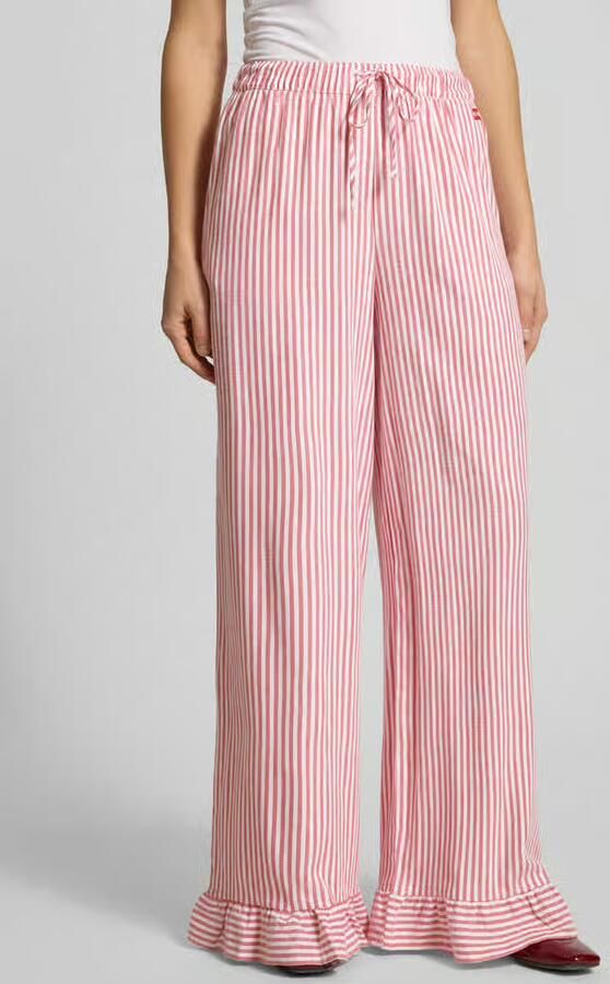 OH APRIL Stoffen broek met Labeldetail Model 'Ruby' - Foto 2