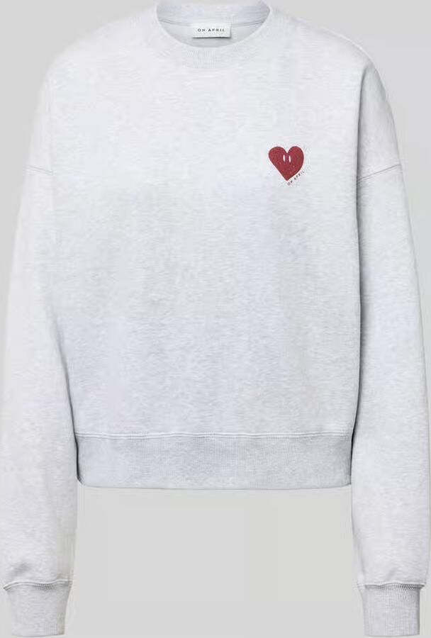 OH APRIL Sweatshirt met motiefprint model 'Nina' - Foto 2