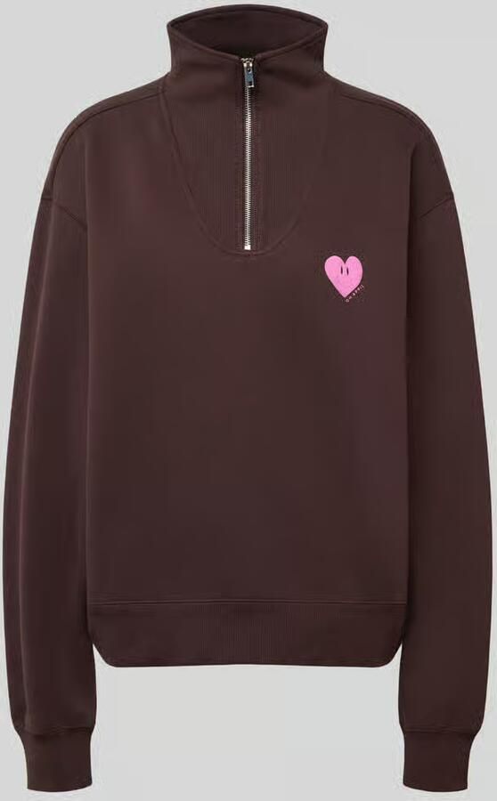 OH APRIL Sweatshirt met ritssluiting model 'Pauli'