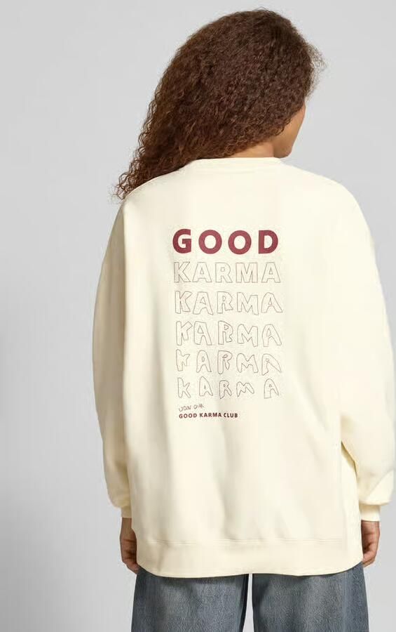 OH APRIL Sweatshirt met ronde hals model 'Good Karma'