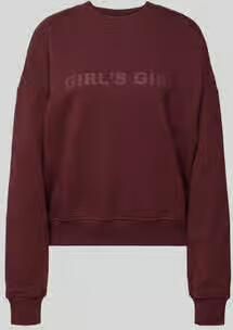 OH APRIL sweatshirt met statementprint en verlaagde schouders