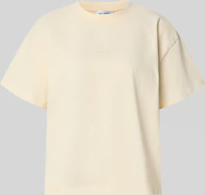 OH APRIL T-shirt met gestikt logo model 'Ella'