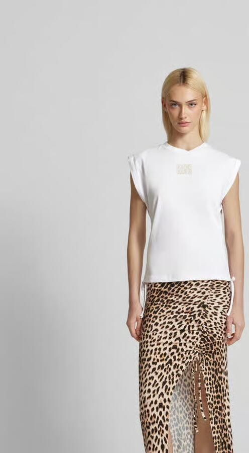 OH APRIL T-shirt met labelprint - Foto 3