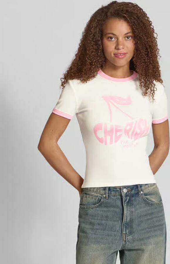OH APRIL T-shirt met labelprint - Foto 2