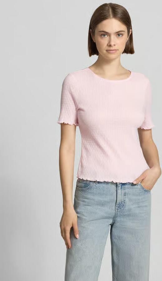 OH APRIL T-shirt met labelstitching model 'Lune' - Foto 4