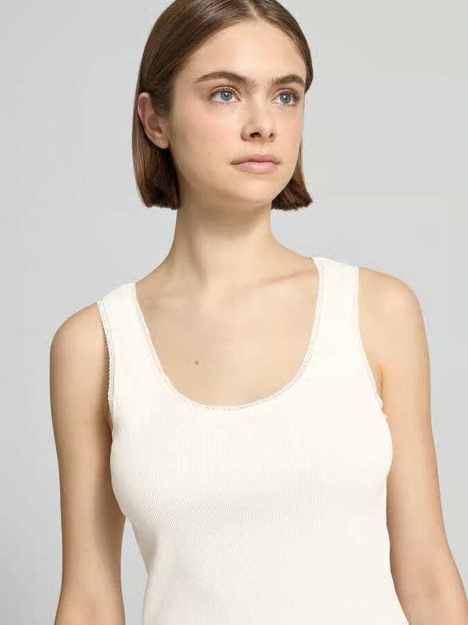 OH APRIL Tanktop in riblook model 'Jolie'