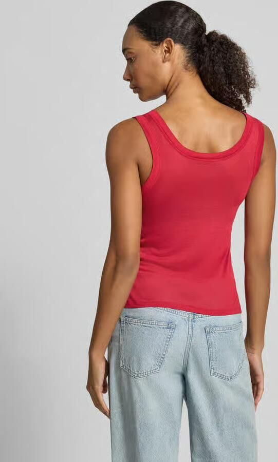 OH APRIL Tanktop met labelstitching model 'Junie' - Foto 3