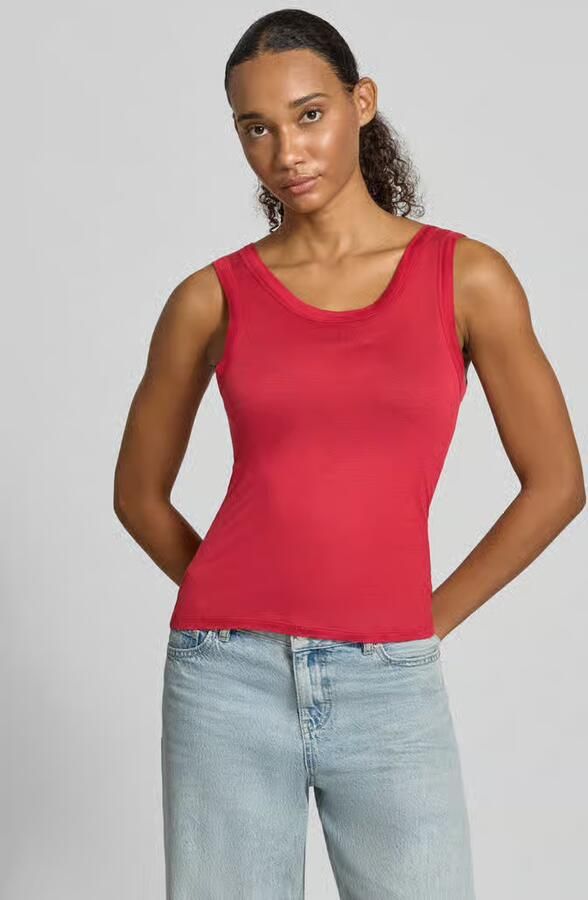 OH APRIL Tanktop met labelstitching model 'Junie' - Foto 2