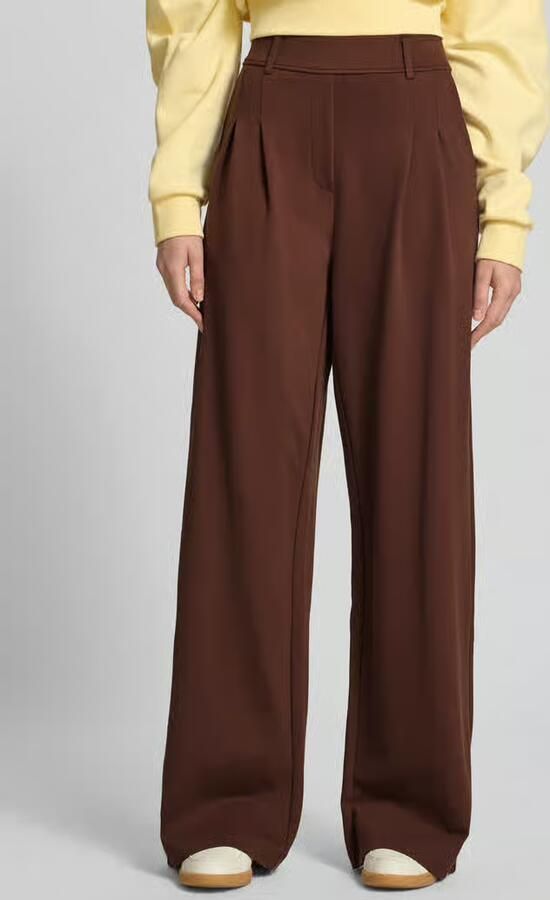 OH APRIL Wide fit stoffen broek van viscosemix model 'Miri' - Foto 2
