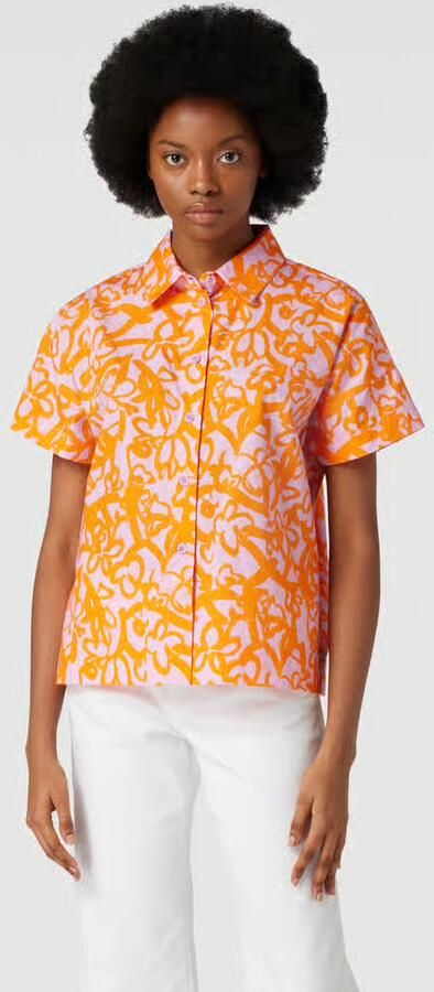 Oilily Overhemdblouse met all-over motief model 'BARBIERA' - Foto 4