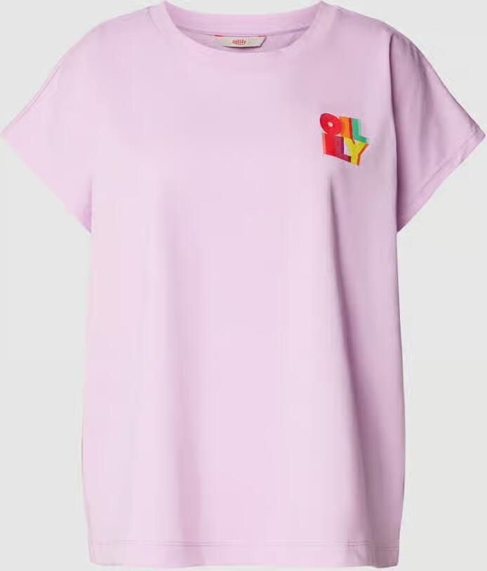 Oilily T-shirt met labelprint model 'TOYEN' - Foto 2