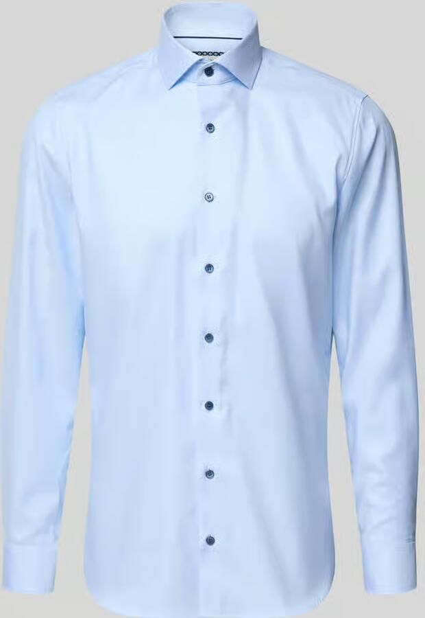 OLYMP Level Five Slim fit zakelijk overhemd van katoenmix - Foto 7