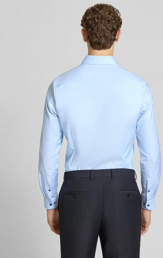 OLYMP Level Five Slim fit zakelijk overhemd van katoenmix - Foto 8