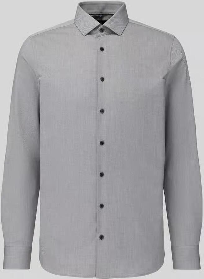 Olymp Overhemd Lange Mouw Overhemd Level 5 24 Seven Taupe