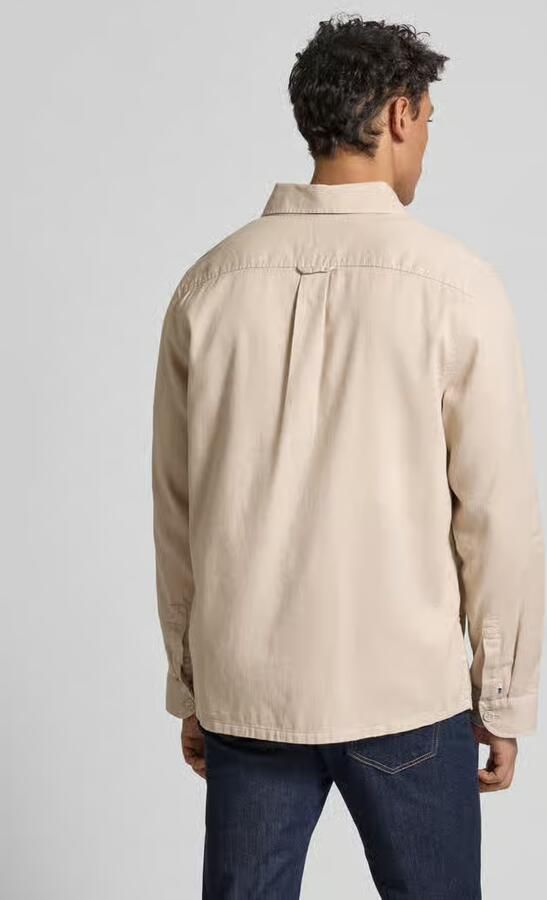 OLYMP Level Five Casual fit overhemdjack met klepzakken op de borst - Foto 3