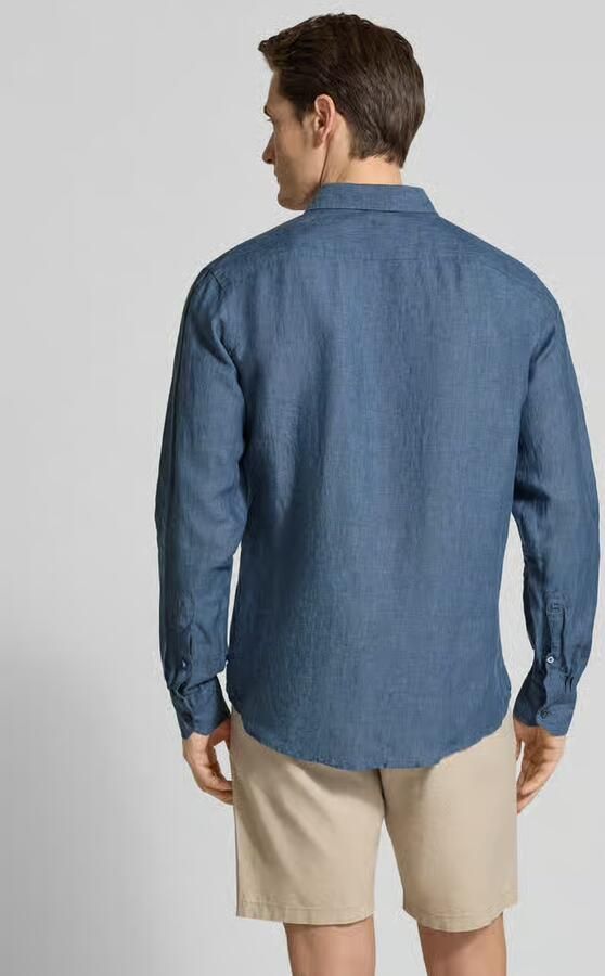 OLYMP Level Five casual fit vrijetijdshemd van linnen