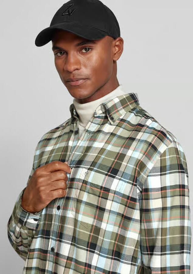 OLYMP Level Five Regular fit vrijetijdsoverhemd met button-downkraag