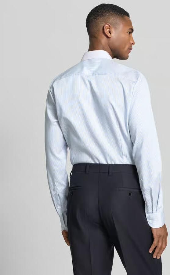 OLYMP Level Five Slim fit fineliner Zakelijk Hemd met contrastkraag - Foto 3