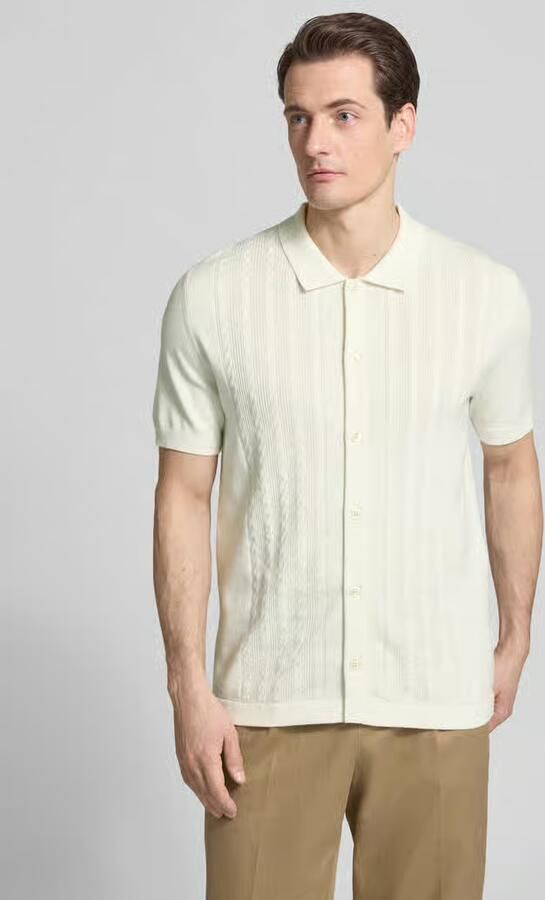 OLYMP Level Five Regular fit poloshirt met 1 2-mouwen - Foto 4