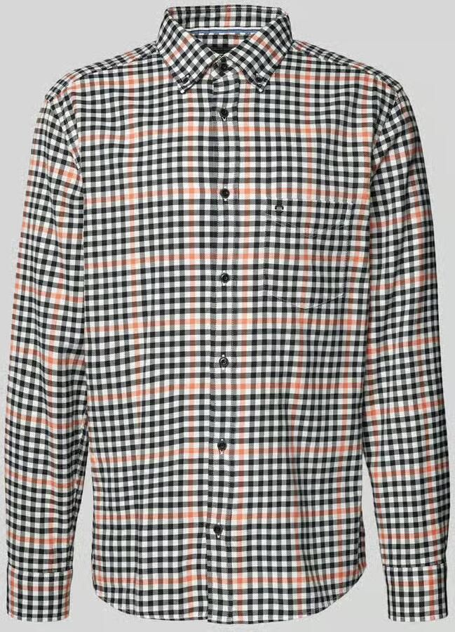 OLYMP Level Five Slim fit vrijetijdsoverhemd met button-downkraag - Foto 2