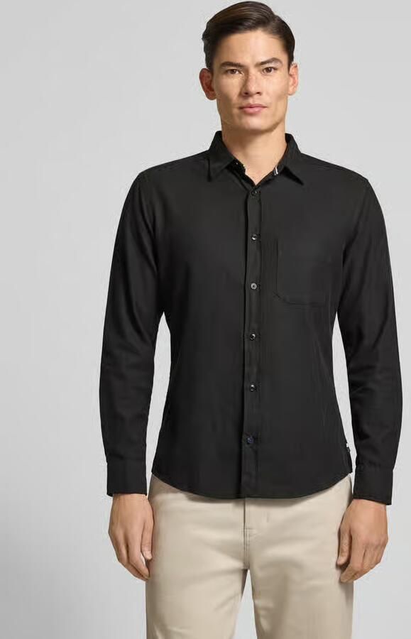 OLYMP Level Five Slim fit vrijetijdsoverhemd met kentkraag - Foto 2