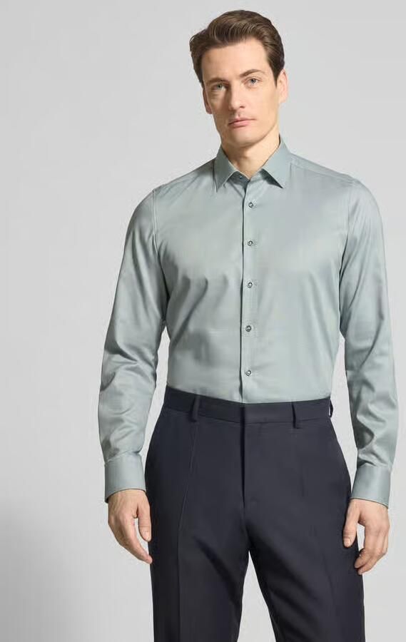OLYMP Level Five Slim fit vrijetijdsoverhemd met kentkraag - Foto 4