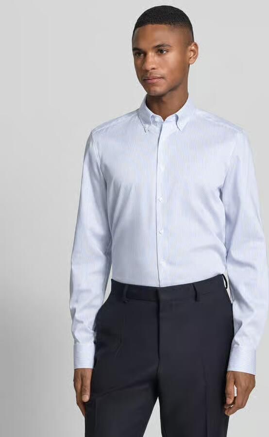 OLYMP Level Five Slim fit zakelijk overhemd met button-downkraag - Foto 4