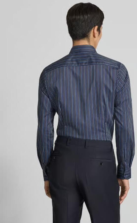 OLYMP Level Five Slim fit zakelijk overhemd met haaikraag - Foto 3