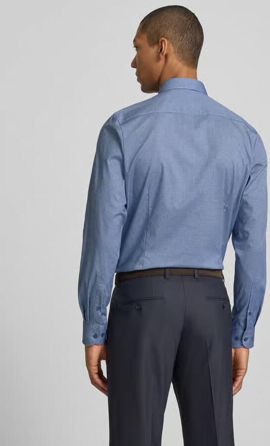OLYMP Level 5 slim fit zakelijk hemd met haaikraag - Foto 3