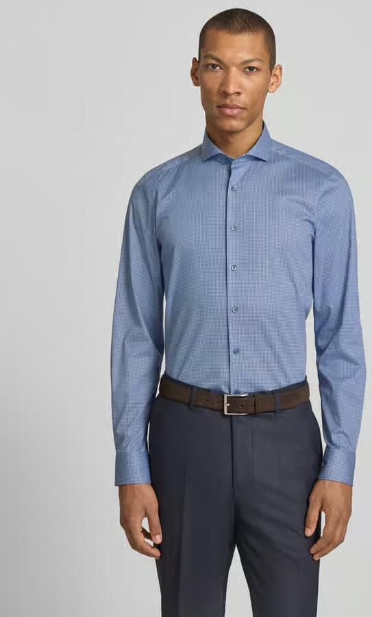 OLYMP Level 5 slim fit zakelijk hemd met haaikraag - Foto 4
