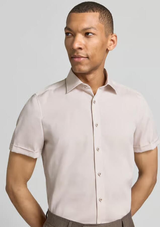 OLYMP Level 5 slim fit zakelijk hemd met kentkraag