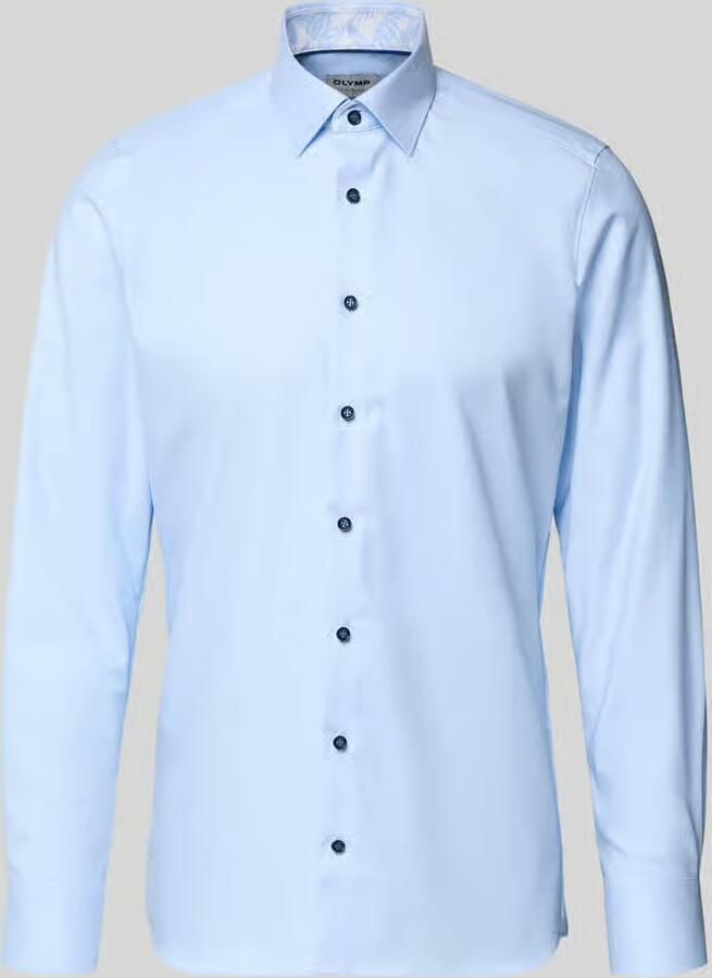 OLYMP Level 5 slim fit zakelijk hemd met kentkraag - Foto 2