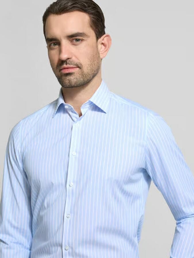 OLYMP Level 5 slim fit zakelijk hemd met kentkraag