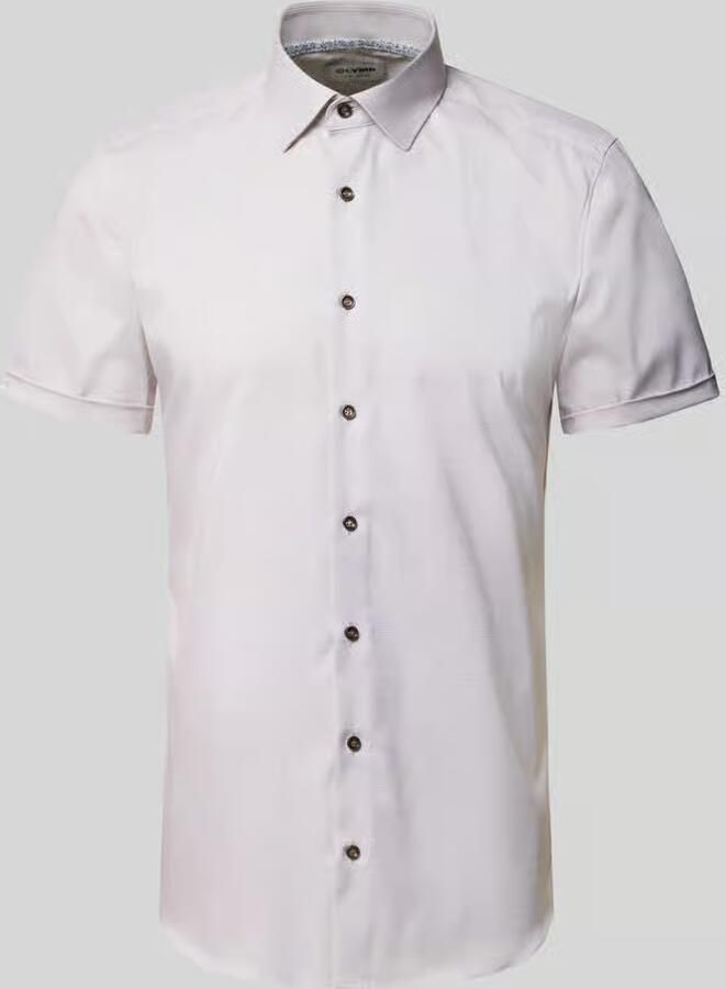 OLYMP Level 5 slim fit zakelijk hemd met kentkraag - Foto 2
