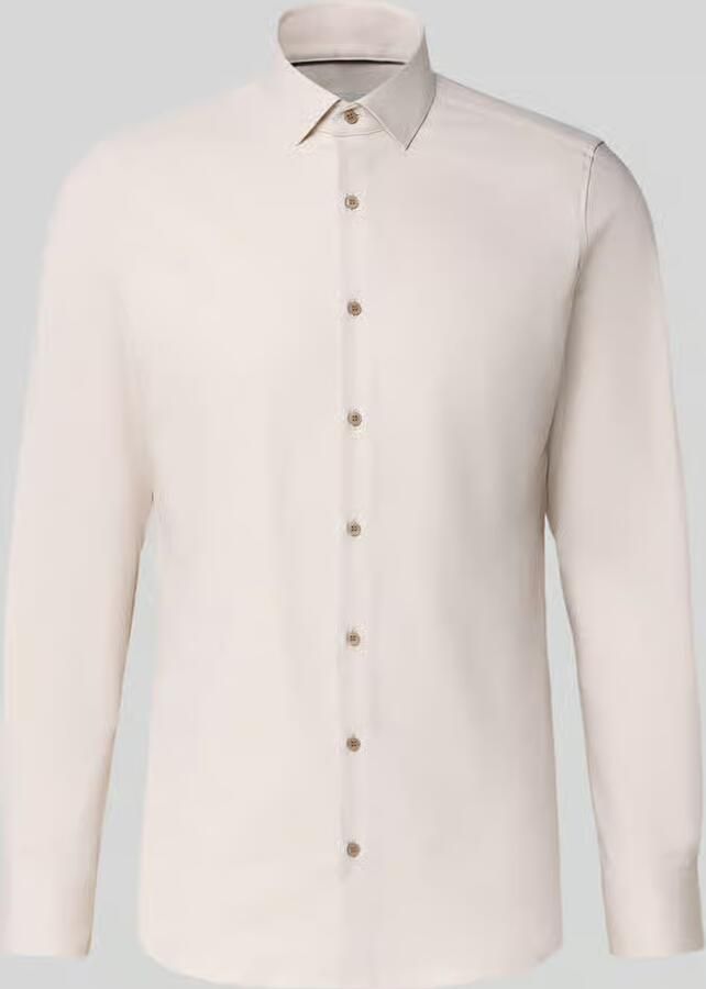 OLYMP Level 5 slim fit zakelijk hemd met kentkraag - Foto 2