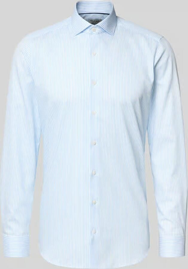 OLYMP Level Five Slim fit zakelijk overhemd van premium kwaliteit - Foto 2