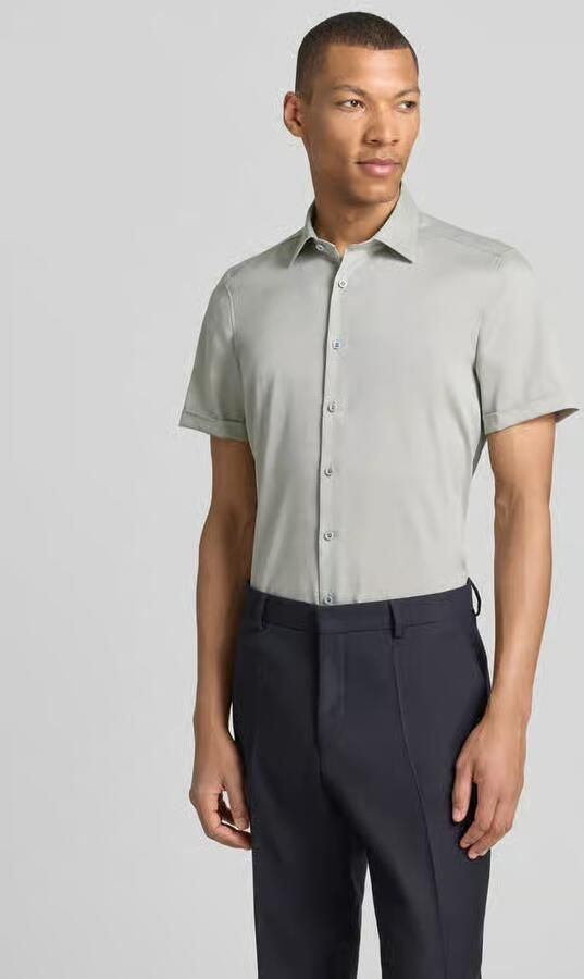 OLYMP Level 5 slim fit zakelijk hemd met kentkraag - Foto 2