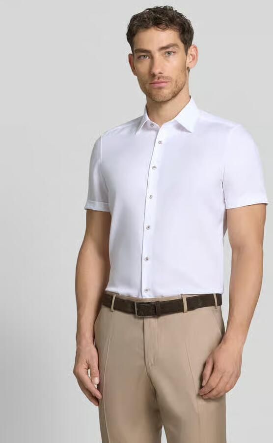OLYMP Level 5 slim fit zakelijk hemd met kentkraag - Foto 4