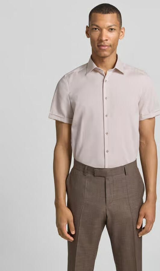 OLYMP Level 5 slim fit zakelijk hemd met kentkraag - Foto 4
