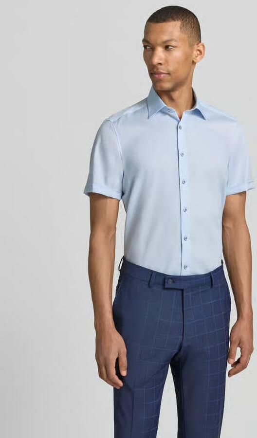 OLYMP Level 5 slim fit zakelijk hemd met kentkraag - Foto 4